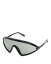 ̵ ȥࡦե ǥ 󥰥饹 ꡼ Lorna Shield Sunglasses 178mm Black/Gray Solid