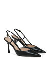 ジャンヴィト ロッシ 【送料無料】 ジャンヴィト ロッシ レディース パンプス シューズ xWomen's Ascent Vitello Slip On Pointed Toe Slingback High Heel Pumps Vitello Black