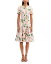 ̵     ǥ ԡ ȥåץ Painted Poppies Split Neck Belted Dress Pink/Soft Pink