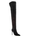 ジェフリーキャンベル 【送料無料】 ジェフリー キャンベル レディース ブーツ・レインブーツ シューズ Women's Pillar Over The Knee Boots Black Suede