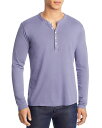 【送料無料】 ヴェルヴェットバイグラハムスペンサー メンズ シャツ トップス Alvaro Long Sleeve Henley Barrel