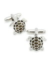 【送料無料】 リンクアップ メンズ カフスボタン アクセサリー Sea Turtle Cufflinks Green