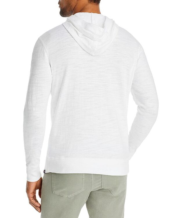 ファレティ メンズ アウター パーカー・スウェット コットン パーカー Faherty Slub Cotton Hoodie White ホワイト