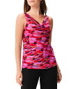 【送料無料】 ニックプラスゾーイ レディース タンクトップ トップス Petal Splash Tank Top Pink Multi