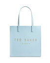 【送料無料】 テッドベーカー レディース トートバッグ バッグ Crinkon Crinkle Large Icon Tote Light Blue