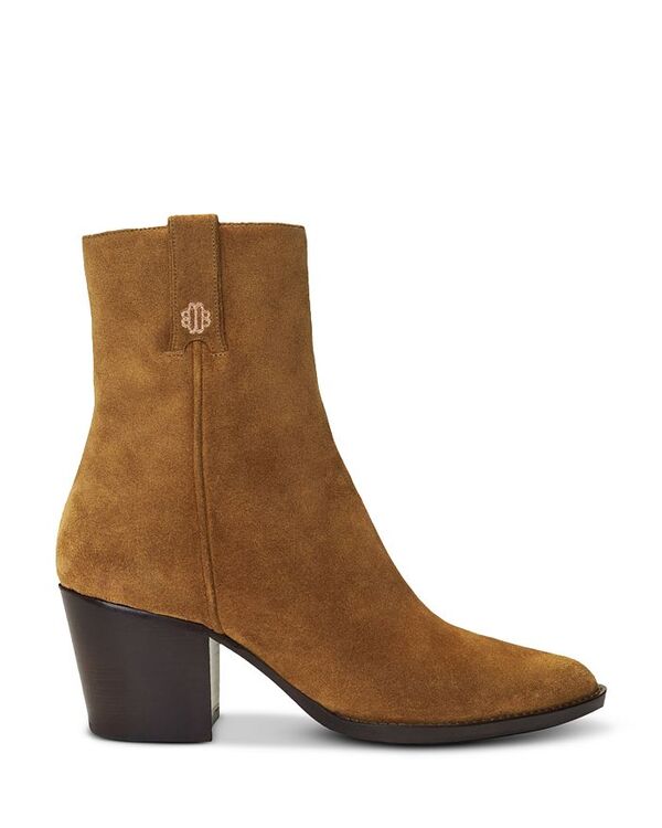 楽天ReVida 楽天市場店【送料無料】 マージュ レディース ブーツ・レインブーツ シューズ Women's Forwest Pointed Toe Western Style Block Heel Booties Camel