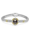 【送料無料】 ラゴス レディース ブレスレット・バングル・アンクレット アクセサリー 18K Yellow Gold & Sterling Silver Lun...