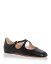 【送料無料】 バリー レディース パンプス シューズ Women's Ballyrina Criss Cross Ballet Flats Black