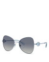 yz XtXL[ fB[X TOXEACEFA ANZT[ Butterfly Sunglasses 57mm Blue/Gray Gradient