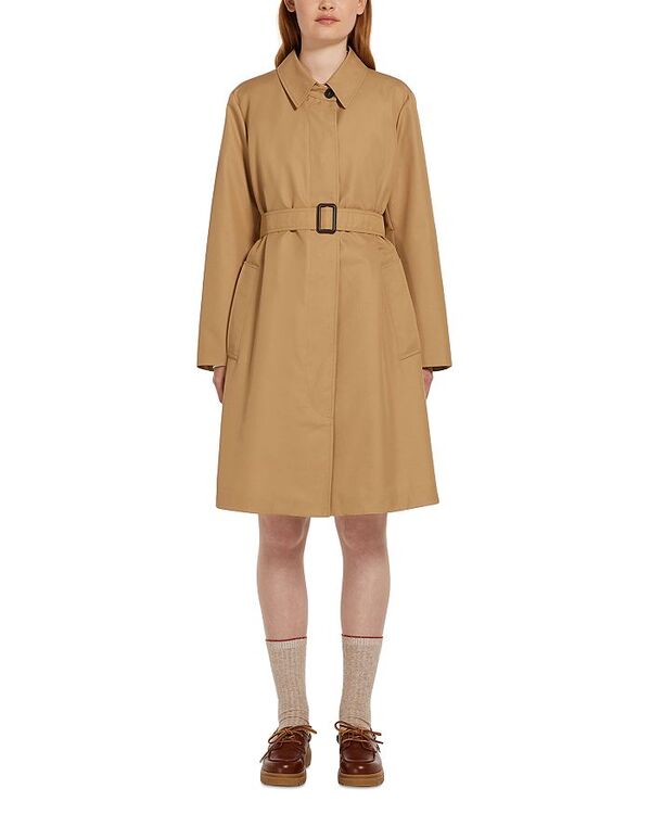 マックスマーラ 【送料無料】 ウィークエンド マックスマーラ レディース コート アウター Vanda Belted Trench Coat Beige