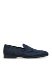 【送料無料】 トッズ メンズ スリッポン・ローファー シューズ Men's Mocassino Gomma Legg Slip On Loafers Suede Blue(4)