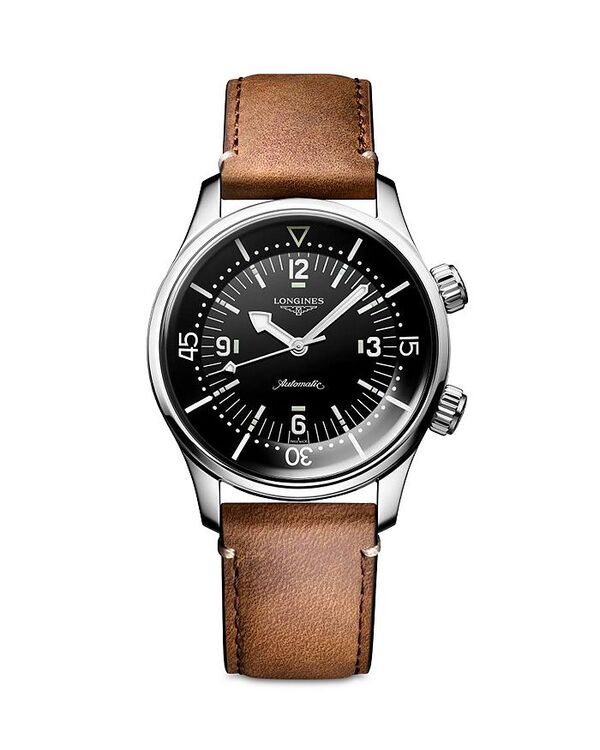 ̵ 󥸥 ǥ ӻ ꡼ Legend Diver Watch 39mm Black/Brown