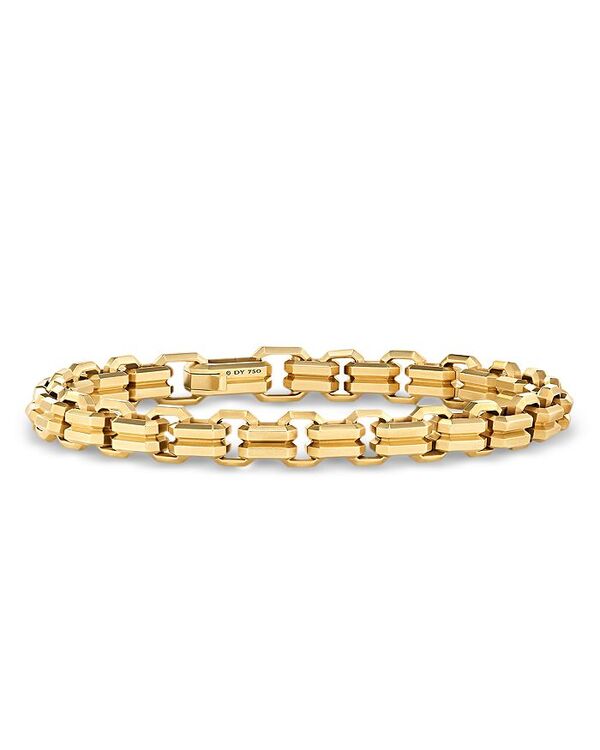 ̵ ǥӥåȡ桼ޥ ǥ ֥쥹åȡХ󥰥롦󥯥å ꡼ StreamlineR Double Heirloom Link Bracelet in 18K Yellow Gold 8mm Gold