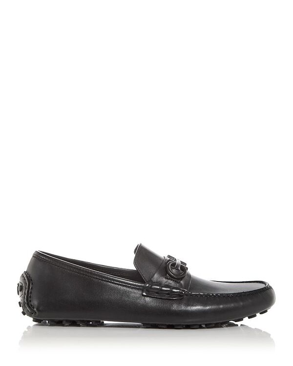 【送料無料】 フェラガモ メンズ スリッポン・ローファー シューズ Men's Grazioso Slip On Bit Drivers Nero