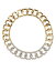 ̵ ǥӥåȡ桼ޥ ǥ ͥå쥹硼ڥȥȥå ꡼ 18K Yellow Gold Carlyle Diamond Pave Large Link Collar Necklace 16