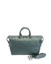 【送料無料】 ロイス レディース ボストンバッグ バッグ Leather Overnighter Duffel Bag Dark Green