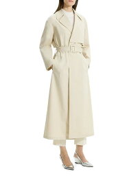 セオリー トレンチコート レディース 【送料無料】 セオリー レディース コート アウター Cotton Blend Long Trench Coat Sand