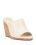 【送料無料】 ヴィンスカムート レディース サンダル シューズ Women's Fayla High Heel Wedge Mule Sandals White