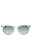 【送料無料】 オリバーピープルズ メンズ サングラス・アイウェア アクセサリー Round Sunglasses 53mm Clear/Blue Gradient
