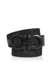 フェラガモ ベルト（メンズ） 【送料無料】 フェラガモ メンズ ベルト アクセサリー Men's Gancini Buckle Webbing Belt Nero