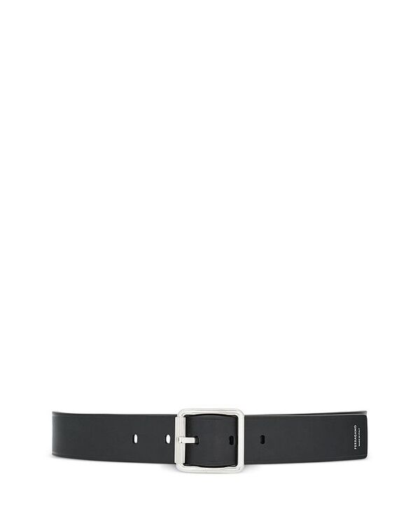 フェラガモ ベルト（メンズ） 【送料無料】 フェラガモ メンズ ベルト アクセサリー Men's Fixed Leather Belt Nero