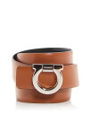 【送料無料】 フェラガモ メンズ ベルト アクセサリー Men's Gancini Reversible Leather Belt Dark Cuoio