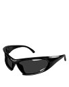 【送料無料】 バレンシアガ レディース サングラス・アイウェア アクセサリー Dynamo Directional Sunglasses 78mm Black/...