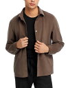 【送料無料】 ヘルノ メンズ シャツ トップス Faux Suede Shirt Jacket Beige