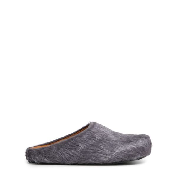 ̵ ޥ   塼 Men's Fussbett Shearling Slip On Clogs Mercury