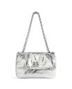 ハンドバッグ 【送料無料】 バレンシアガ レディース ハンドバッグ バッグ Monaco Small Chain Bag Metallized Silver