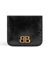 yz oVAK fB[X z ANZT[ Monaco Flap Coin And Card Holder Black