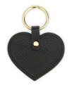 【送料無料】 ロイス レディース キーケース・キーリング アクセサリー Leather Heart Key Fob Black(4)