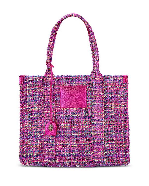 【送料無料】 カートジェイガーロンドン レディース トートバッグ バッグ Southbank Tweed Tote Pink Multi