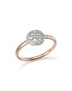 ポメラート 【送料無料】 ポメラート レディース リング アクセサリー Sabbia Ring with Diamonds in 18K Rose Gold Rose Gold