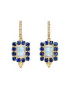 【送料無料】 テンプル セント クレア レディース ピアス・イヤリング アクセサリー 18K Yellow Gold Color Theory Multi-Gemstone & Diamond Drop Earrings Blue/Gold