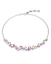 【送料無料】 スワロフスキー レディース ネックレス・チョーカー・ペンダントトップ アクセサリー Gema Multicolor Crystal Choker ...