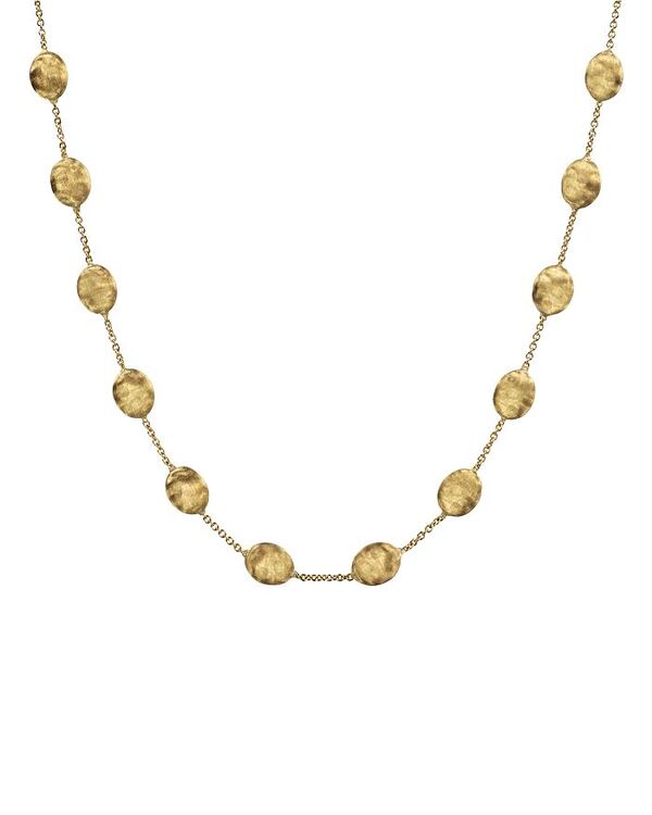 ■ブランド Marco Bicego (マルコ ビチェゴ)■商品名 Siviglia Collection Large Bead Necklace in 18K Yellow Gold 16"■商品は海外よりお取り寄せの商品となりますので、お届けまで10日-14日前後お時間頂いております。 ■ブランド・商品・デザインによって大きな差異がある場合があります。 ■あくまで平均的なサイズ表ですので「目安」として参考にしてください。 ■お届けの商品は1枚目のお写真となります。色展開がある場合、2枚目以降は参考画像となる場合がございます。 ■只今、一部を除くすべて商品につきまして、期間限定で送料無料となります。 ※沖縄・離島・一部地域は追加送料(3,300円)が掛かります。