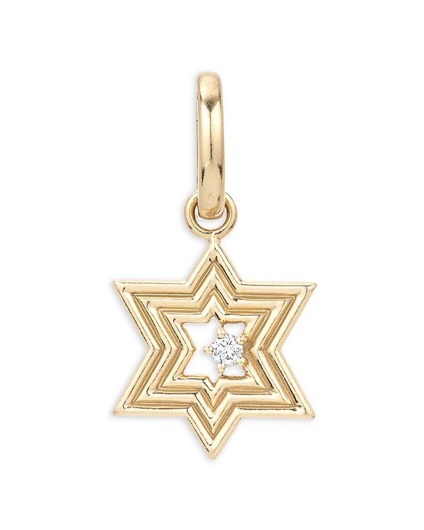 yz AfBi C^[ fB[X lbNXE`[J[Ey_ggbv ANZT[ 14K Yellow Gold Diamond Star of David Pendant Gold