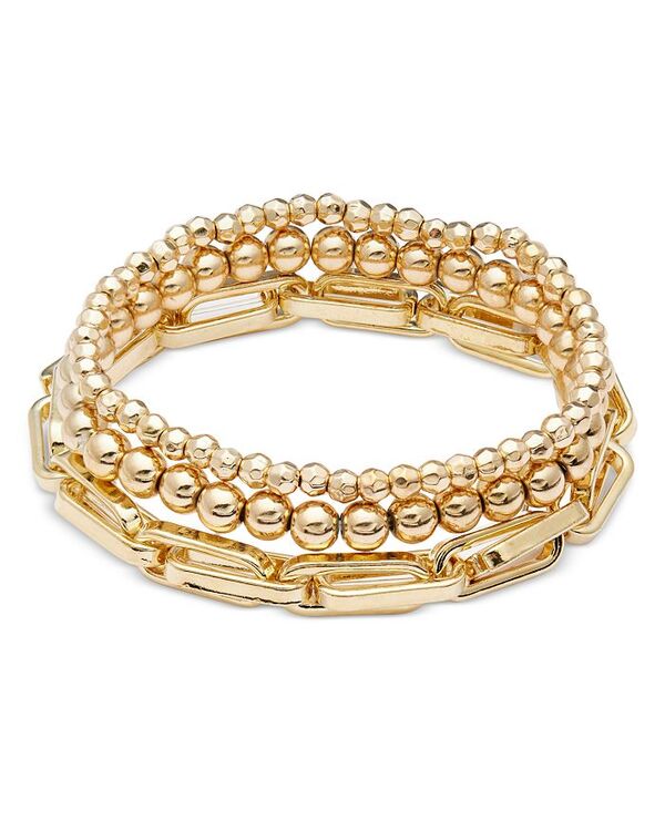 【送料無料】 シャシ レディース ブレスレット・バングル・アンクレット アクセサリー Multilayer Stretch Bracelet Gold