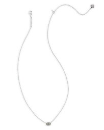 【送料無料】 ケンドラスコット レディース ネックレス・チョーカー・ペンダントトップ アクセサリー Emilie Short Pendant Necklace 19" Silver Platinum