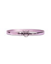 【送料無料】 ピンコ レディース ベルト アクセサリー Women 039 s Love Berry H2 Mirror Leather Belt Metallic Purple