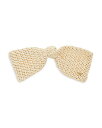 【送料無料】 レレ サドイ レディース ヘアアクセサリー アクセサリー Raffia Bow Barrette Ivory