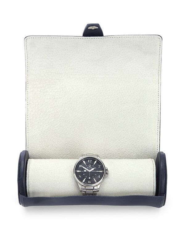 【送料無料】 ロイス レディース 腕時計 アクセサリー Leather Travel Watch Roll Blue