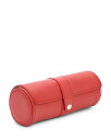 yz CX fB[X rv ANZT[ Leather Travel Watch Roll Red