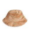  テッドベーカー レディース 帽子 アクセサリー Faux Fur Bucket Hat Tan