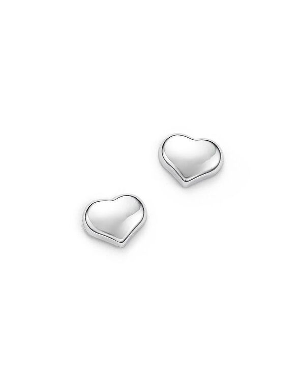 yz o[gRC fB[X sAXECO ANZT[ 18K White Gold Small Heart Earrings White