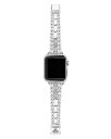 【送料無料】 ラゴス レディース ブレスレット・バングル・アンクレット アクセサリー Smart Caviar Diamond Apple Watch Bracelet 38-44mm White/Silver