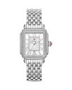 【送料無料】 ミッシェル レディース 腕時計 アクセサリー Deco Madison Mid Watch 29mm White/Silver