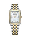 【送料無料】 レイモンド ウィル レディース 腕時計 アクセサリー Toccata Watch 22.6mm x 28.1mm Silver/Two-Tone