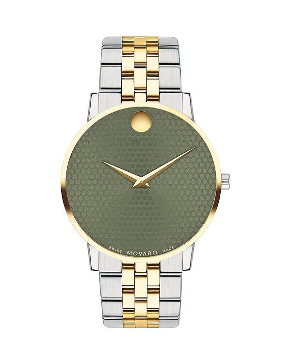 モバド 【送料無料】 モバド レディース 腕時計 アクセサリー Museum Classic Two Tone Watch 40mm Green/Two-Tone